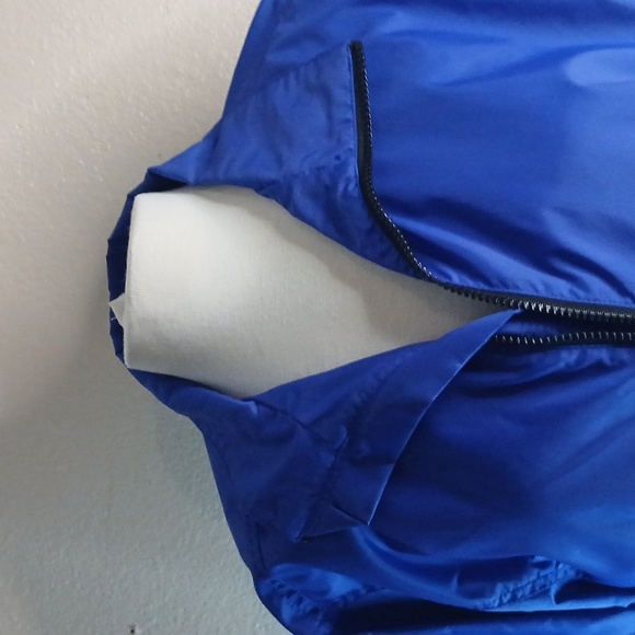 Eddie BAUER VIBRANT BLUE LIGHTWEIGHT FULLZIP JACKET WOMEN'S LARGE - Picture 5 of 11